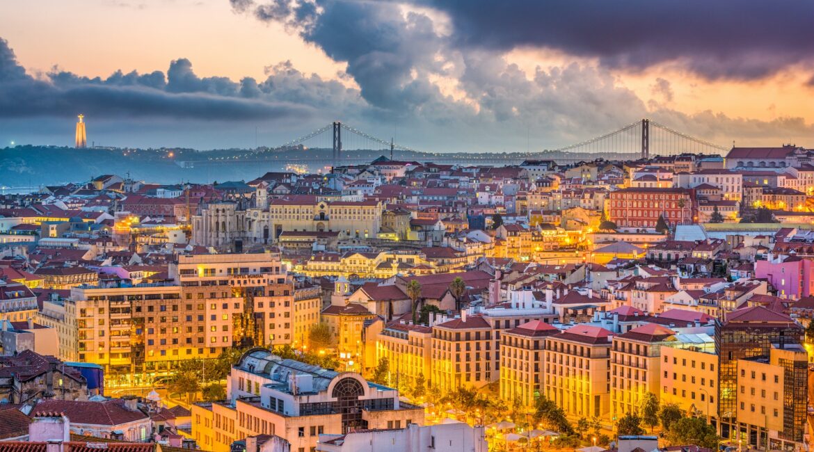 Lisbon, Portugal Skyline