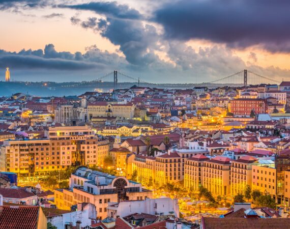 Lisbon, Portugal Skyline