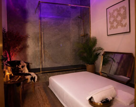 Ambiente exclusivo de massagem com final feliz e terapia tântrica no La Maison Spa em Lisboa.